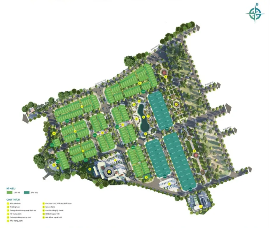Mặt Bằng Tổng Thể Dự Án