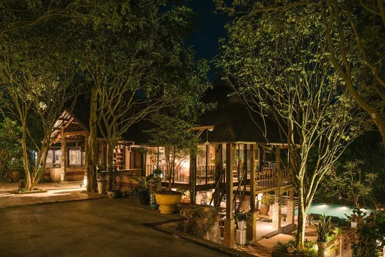 Thiết kế sân vườn Homestay tại Lương Sơn